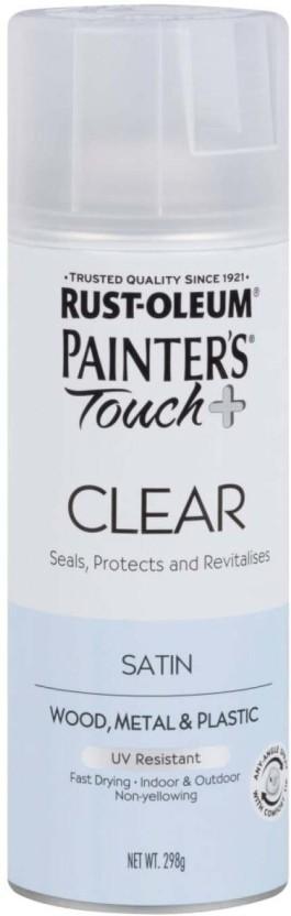 Rust-oleum Satin Clear Gloss Spray Paints (340 ml, Pack of 1)