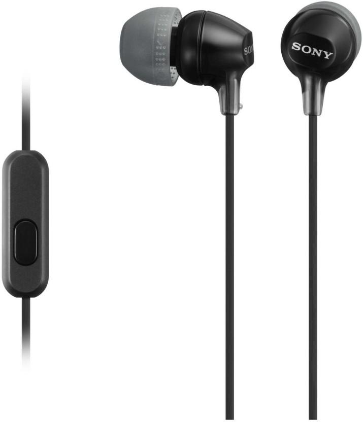 Sony MDR-EX15AP Wired Stereo Earbuds with Microphone Wired Headset (In the Ear)