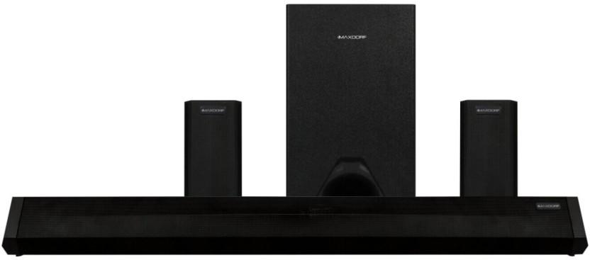 Maxdorf Soundbar 5.1Ch Wired Md-Sb180W01 Bluetooth Soundbar 4.1 (Black)