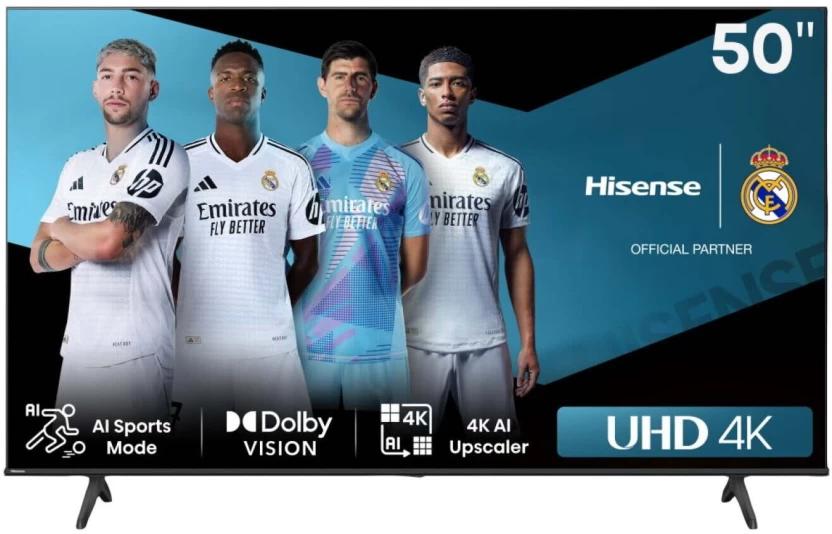 Hisense 127 cm (50 inch) LED Ultra HD (4K) VIDAA TV 2020 Edition