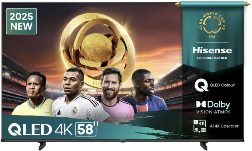 Hisense 147 cm (58 inch) LED Ultra HD (4K) VIDAA TV 2025 Edition
