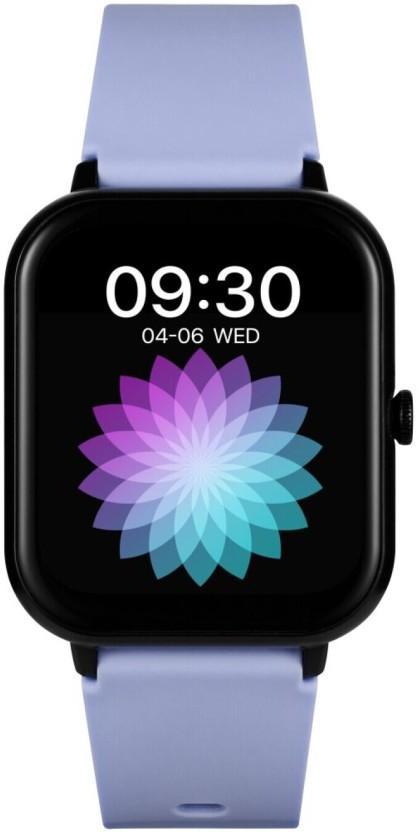 Volkano Chroma Series Smartwatch (Lavender Strap, Free-size)