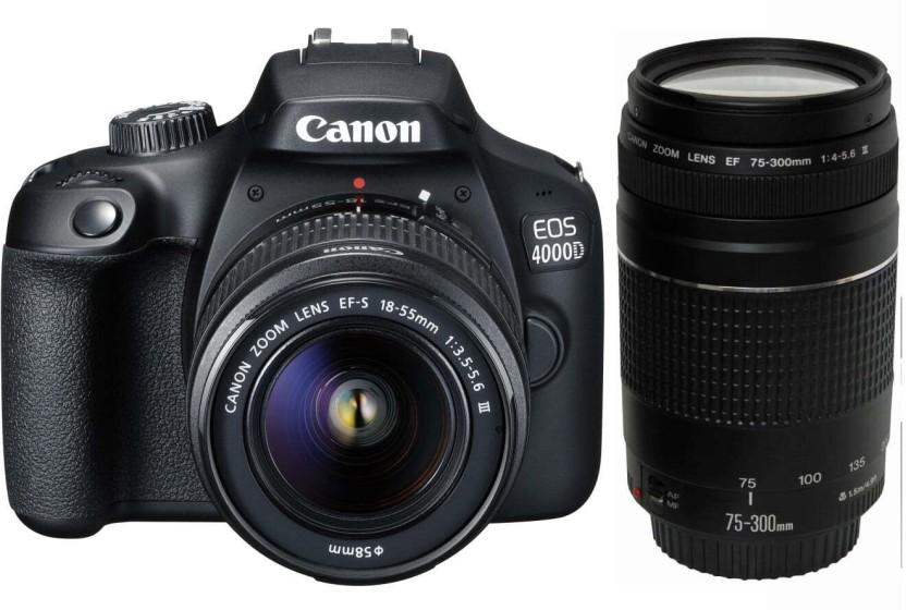Canon 4000D DSLR Camera SLR (Black)