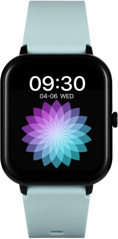 Volkano Chroma Series Smartwatch (Turqoise Strap, Free-size)