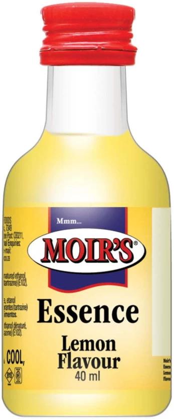 MOIR'S 25 x 40ml Flavouring & Essence Lemon Liquid Food Essence (800 ml)