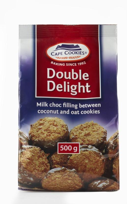 Cape Cookies Double Delights Cookies (500 g, Pack of 12)