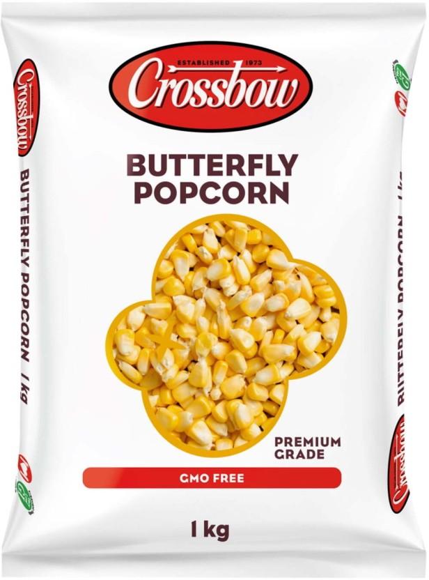 Crossbow Butterfly Popcorn (1 kg, Pack of 10)