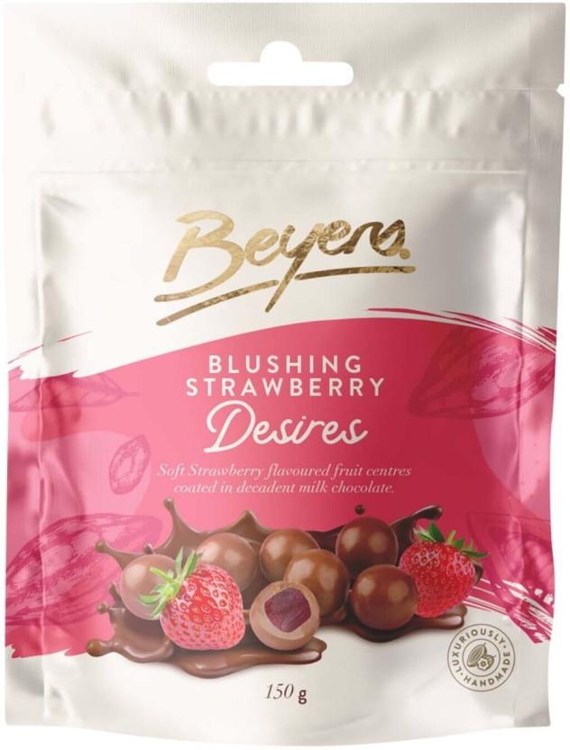 Beyers Blushing Strawberry Desires Milk Chocolate Bites (50 g)