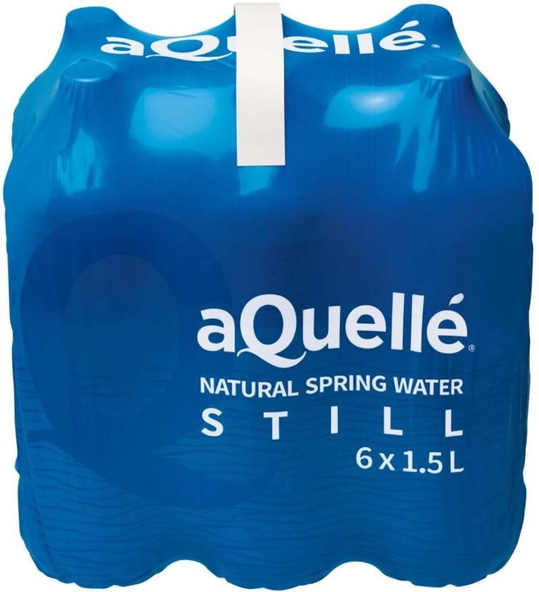 aQuelle Natural Spring Still Mineral Water (6 x 1.5 l)