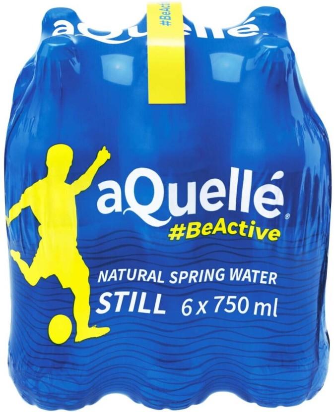 aQuelle Natural Spring Still Mineral Water (6 x 750 ml)