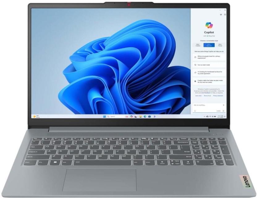 Lenovo Ideapad Slim 3 Intel Core i7 13th Gen 13620H - (16 GB/512 GB SSD/Windows 11 Home) 15IRH10 Thin and Light Laptop (15.3 inch, Luna Grey, 1.59 kg)