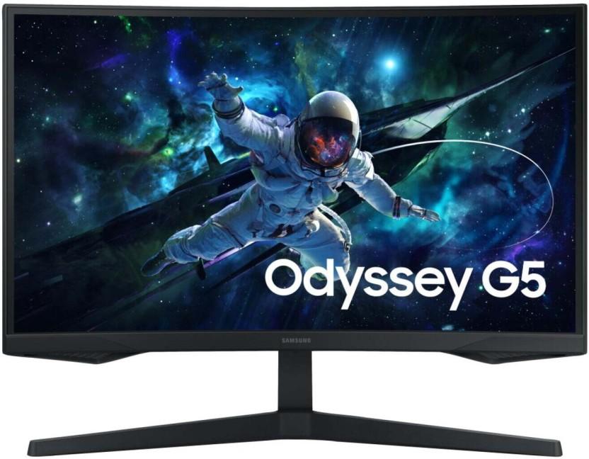 Samsung 27 inch Curved Full HD LED Backlit VA Panel Gaming Monitor (Odyssey) (AMD Free Sync, Response Time: 1 ms)