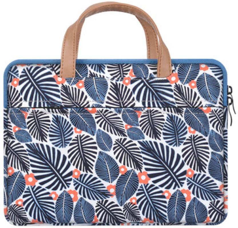 iDemoo BLUE-FERNS-LAPTOP-BAG Laptop Backpack (Multicolor)