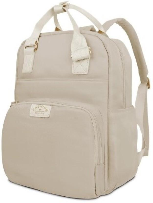 PSM Bag Waterproof Backpack (Beige, 30 L)