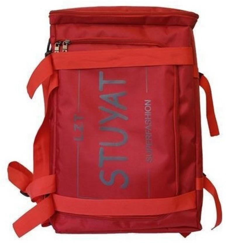 Stuyat 183636 Large Capacity Shoulder Bag 15.7″ Laptop Backpack (Red)