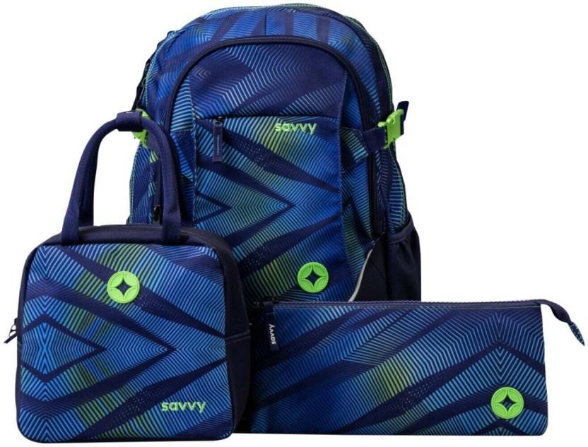 Savvy Orthopaedic Sonic Combo Waterproof Backpack (Blue, 36 L)