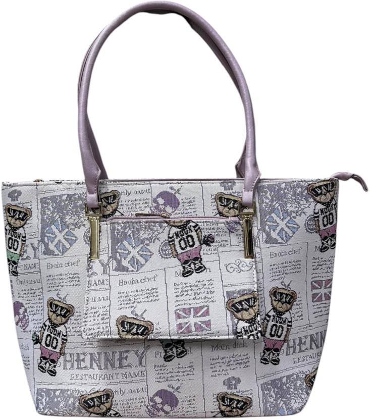 BC Henney Bear Classic Messenger Bag (Multicolour, 10 L)