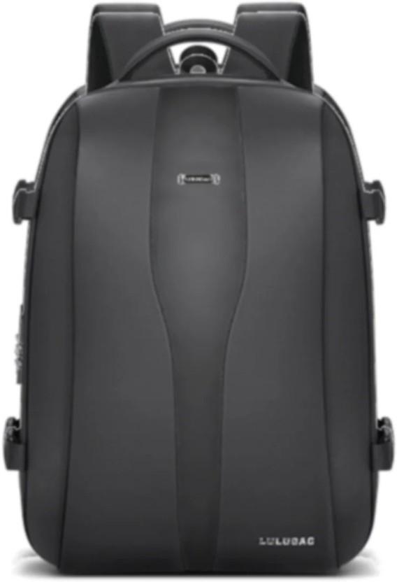 LULUGAO Anti-Theft USB Laptop Backpack (281788L) Laptop Backpack (Black)