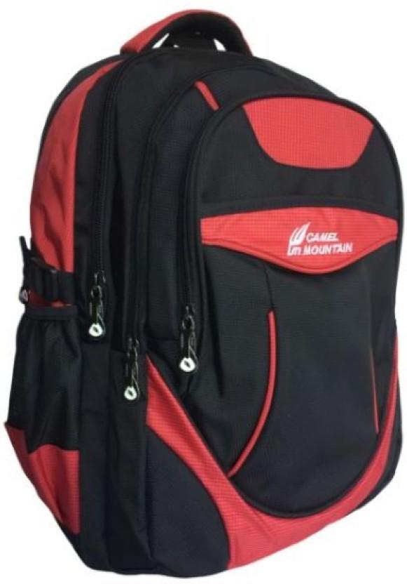 MAKTKL Camel mountain Laptop Backpack (Red)