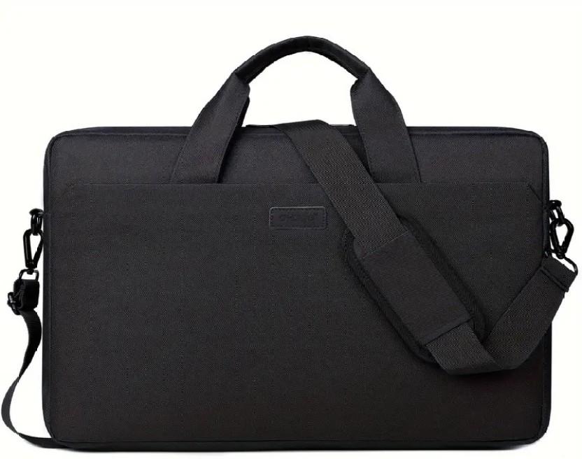OKADE 15.6 inch Laptop Messenger Bag (BLACK)