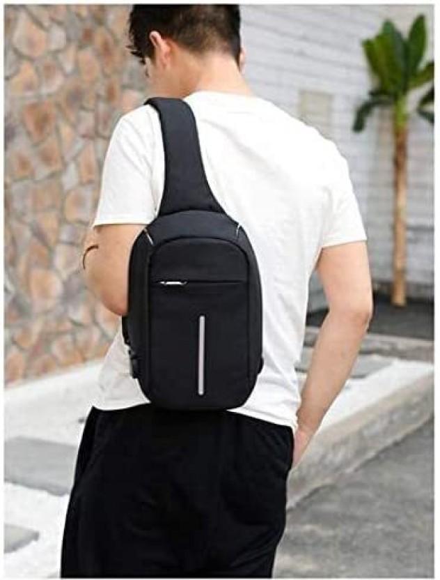 Homemax Anti Theft Mini USB Backpack (Black, 0 L)