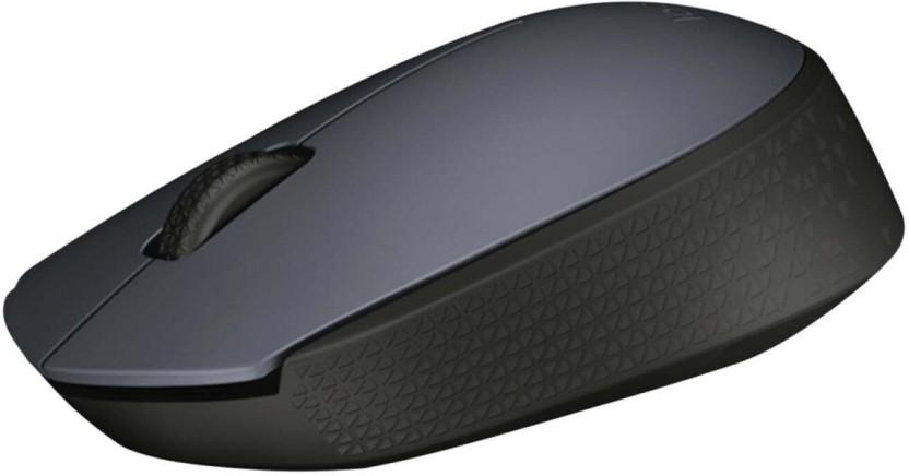 Logitech Mouse Wired (2.4GHz Wireless, Black)