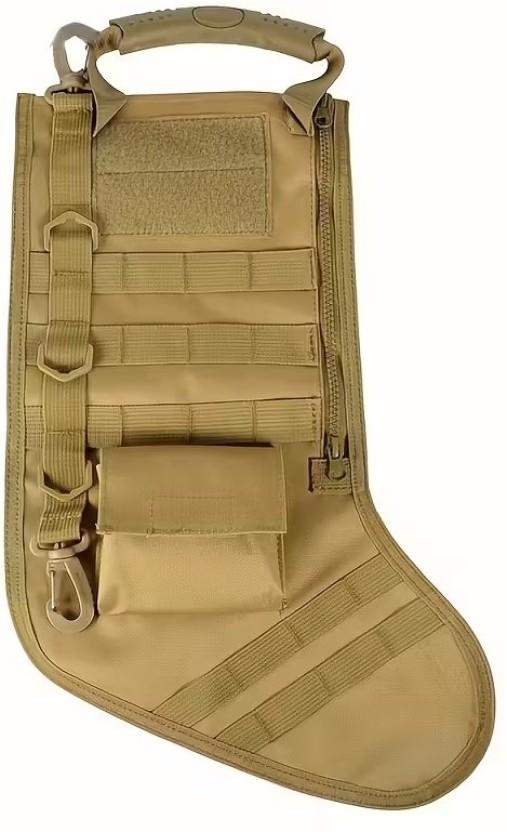 Twolikealot Tactical Stocking Bag Backpack (Green, 3.5 L)