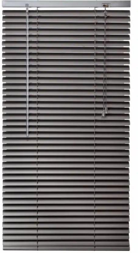 Style Finish Blind 470mm x 900mm Wand Drawn Venetian Blind (Aluminium, On Window)