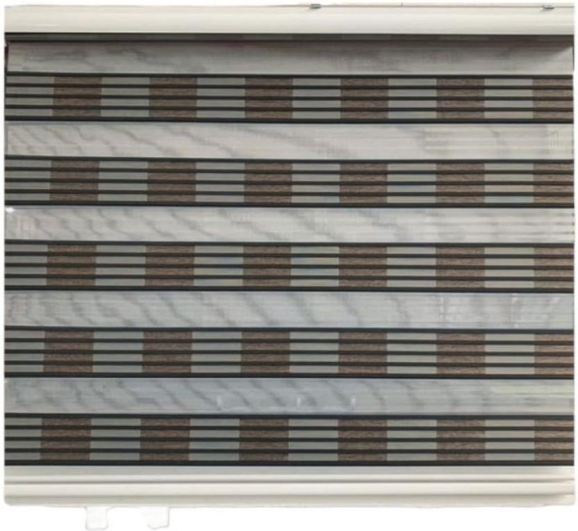 SMTE Cord Drawn Roller Blind (Polyester, On Ceiling)