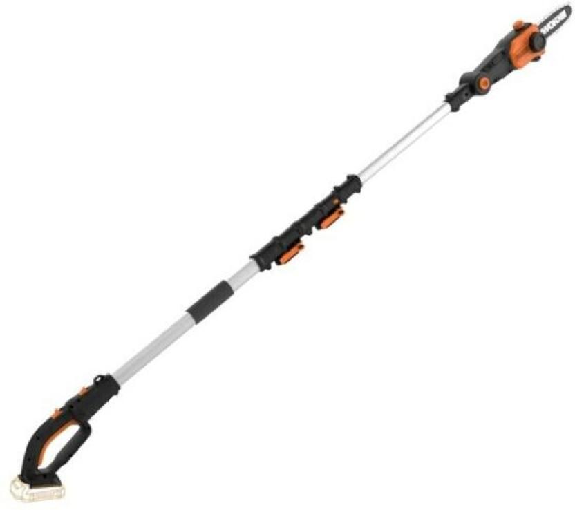 Worx Pole Saw With Auto Tension 2.3M 20V Chain Saw Pruner (Cordless)