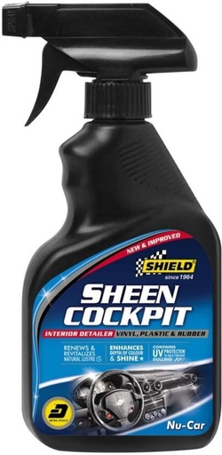 [CARH2FZ9GWWJVM3F] Shield Cockpit Dash Protector  Car Interior Cleaner (300 ml)