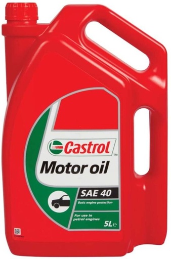 [VLUHFZY49H4TFA6X] Castrol SAE40 (5 L, Pack of 1)
