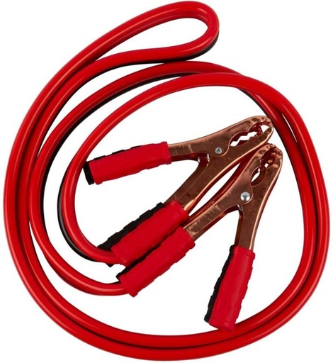 [BJCH33S5YRPAXKBY] Topline Booster Cable 200Amp 9.84 ft Battery Jumper Cable Copper For  Bike, Car, Truck (Pack of 1)