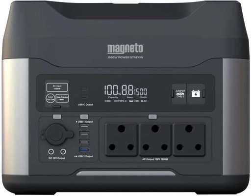 [IVTH2E4ZUS7UXCSD] Magneto DBK515 Pure Sine Wave Inverter (With Battery)