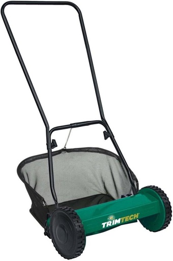 [LWMH2FV8ZAHBTBUD] Trimtech Push Battery & AC Adapter Rotary Push Lawn Mower (Green)