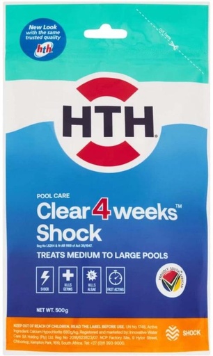 [SRMHFUHMHWGHRSXH] Hth Clear 4 Weeks Shock Pool Cleaner (Pack of 1)