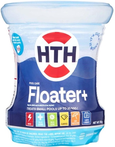 [PCNH52RYDW6FVDWM] HTH Floater+ Pool Cleaner (Pack of 1)