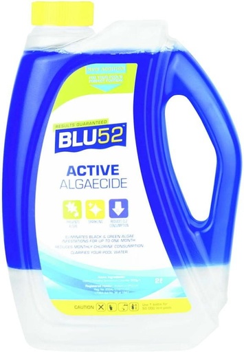 [SRMHFUHMGCX8ZWHF] Blu52 Active Algaecide Pool Cleaner (Pack of 1)