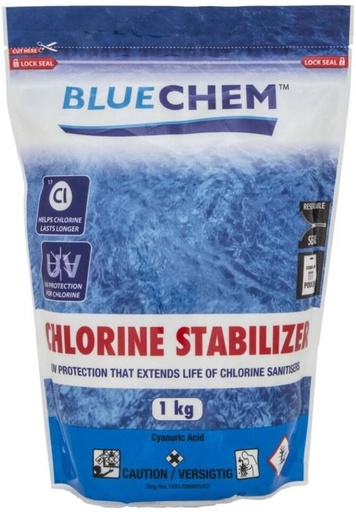 [SRMHFUHRTRAGNVVW] Bluechem Stablizer Pool Cleaner (Pack of 1)