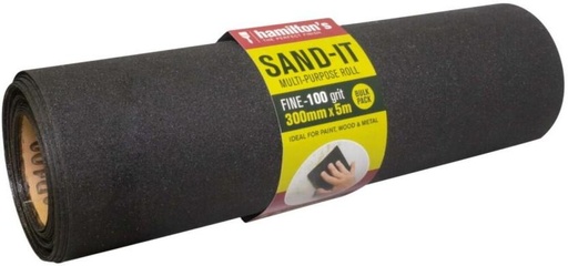 [SDRH27W8VZVNHZ9P] Hamiltons Sand Rolls 5 M Aluminium Oxide Sandpaper (100 Pack of 1)