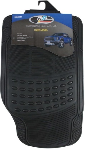 [VMTH4YCRNHAG3SZ3] MOTO-QUIP PVC Standard Mat For  NA Universal Fit (Black)