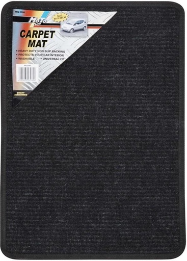 [VMTH4YCRMCDUSCHG] MOTO-QUIP Rubber Standard Mat For  NA Universal Fit (Black)