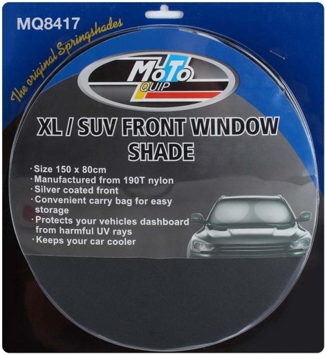 [SSEH28PPGXGNH7HP] Moto-Quip Dashboard Sun Shade (Silver)