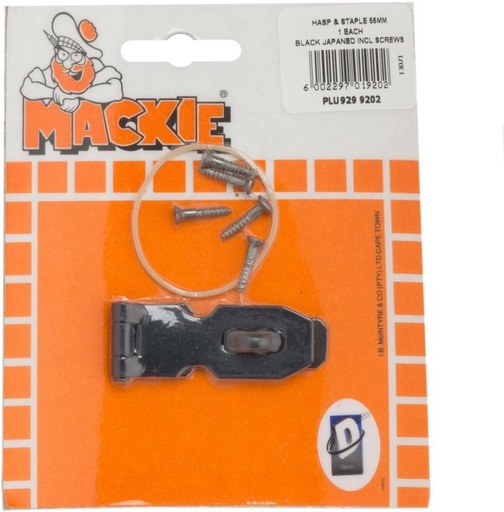 [HNGH2FUZHMF9CZPZ] Mackie PLU929 9202 Security Hinge (Black Pack of 1)