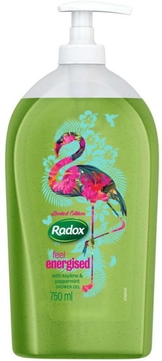 [BDWHFTE9FPGRPXHT] Radox Feel Energised with Keylime & Peppermint Shower Gel Body Wash (750 ml)