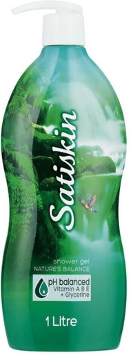 [BDWHFTE9NTFE4RVG] Satiskin Natures Balance Shower Gel Body Wash (1 L)