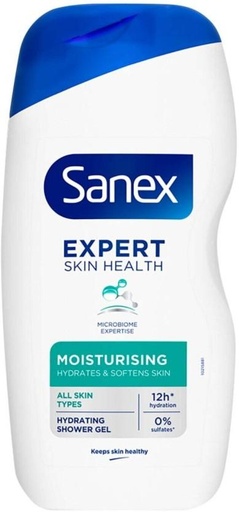 [BDWHFTE9WJH49CBG] Sanex Expert Skin Health Moisturising Shower Gel Body Wash (500 ml)