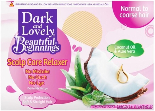 [HRSH4YBHNF8GNAPN] Dark & Lovely Relaxer Kit Regular (100 ml)