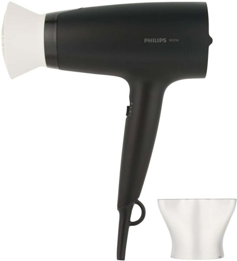 [HDRH5HW3C3MVRBYN] Philips Series 3000 Hair Dryer (1600 W, Black)