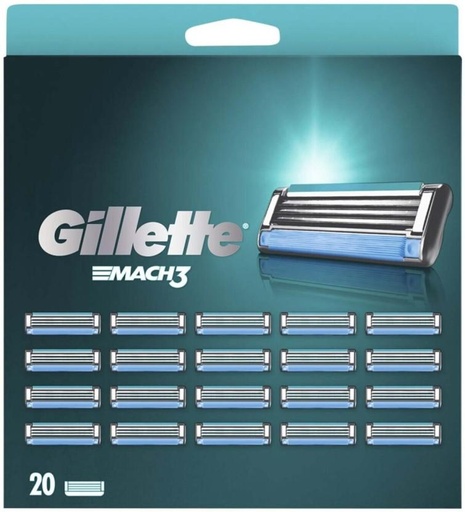 [SVCH5MPTFXCJPV4D] GILLETTE Mach 3 Blades Shaving Cartridge